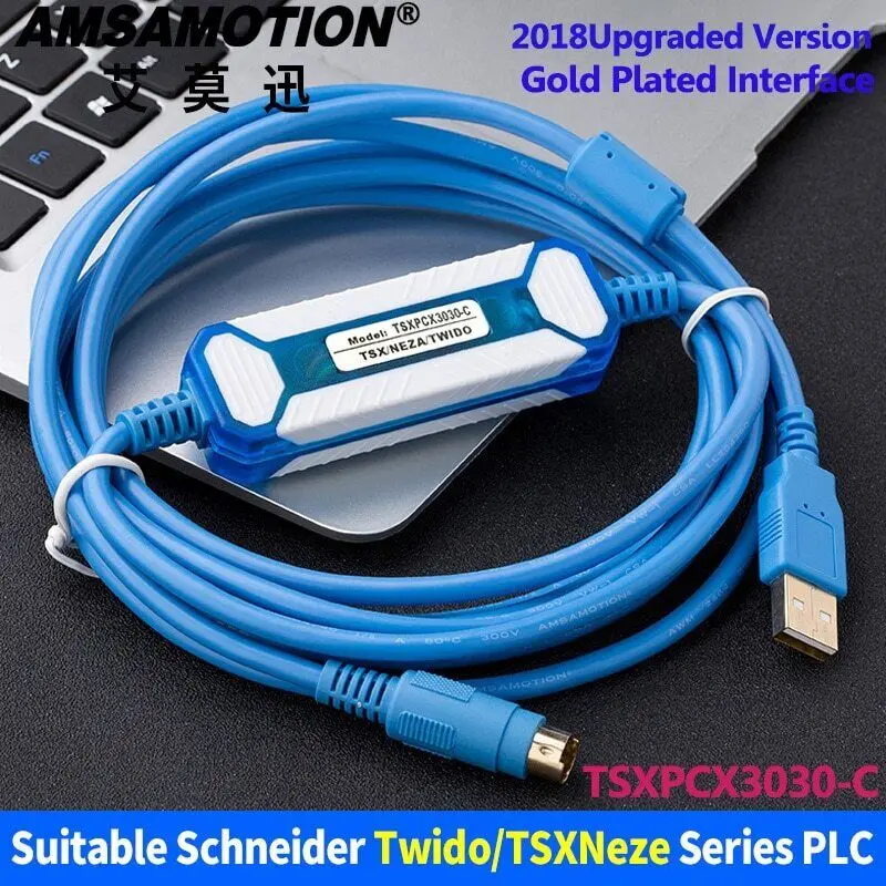 

TSXPCX3030-C подходит для Schneider Twido Series программируемый кабель PLC загрузка #