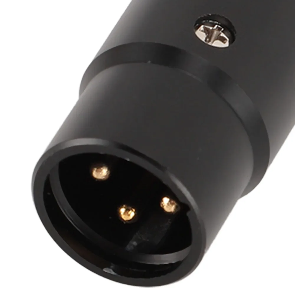 Portable 3 Pin XLR Male 48V Phantom Power 20-16000Hz XLR To 3.5mm Adapter Microphone Power Supply for Condenser Mic