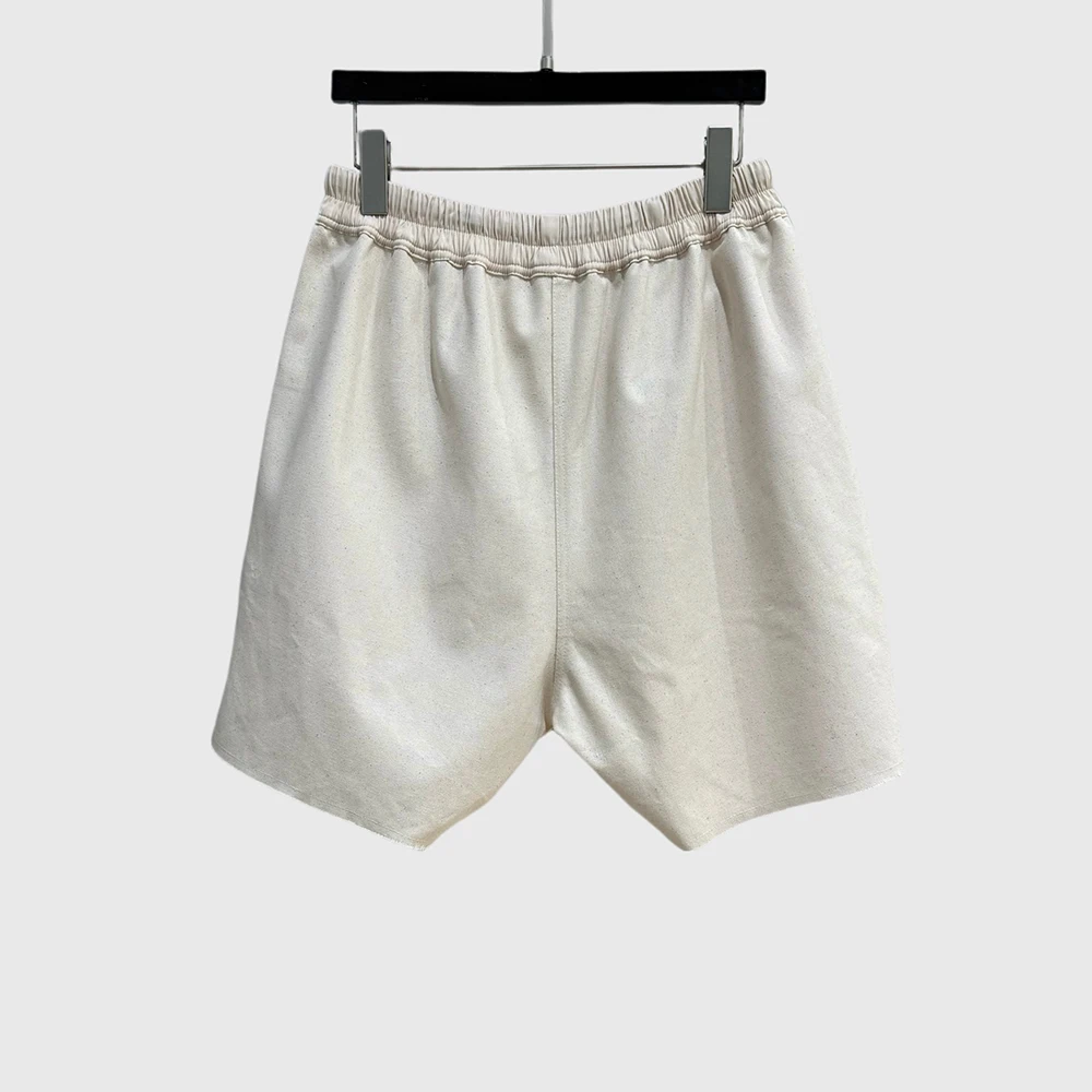 Cotton-Blend Casual Women's Shorts Breathable Drawstring Loose-Fit Versatile High-Waisted Shorts Spring 2026 New Arrival Y2K