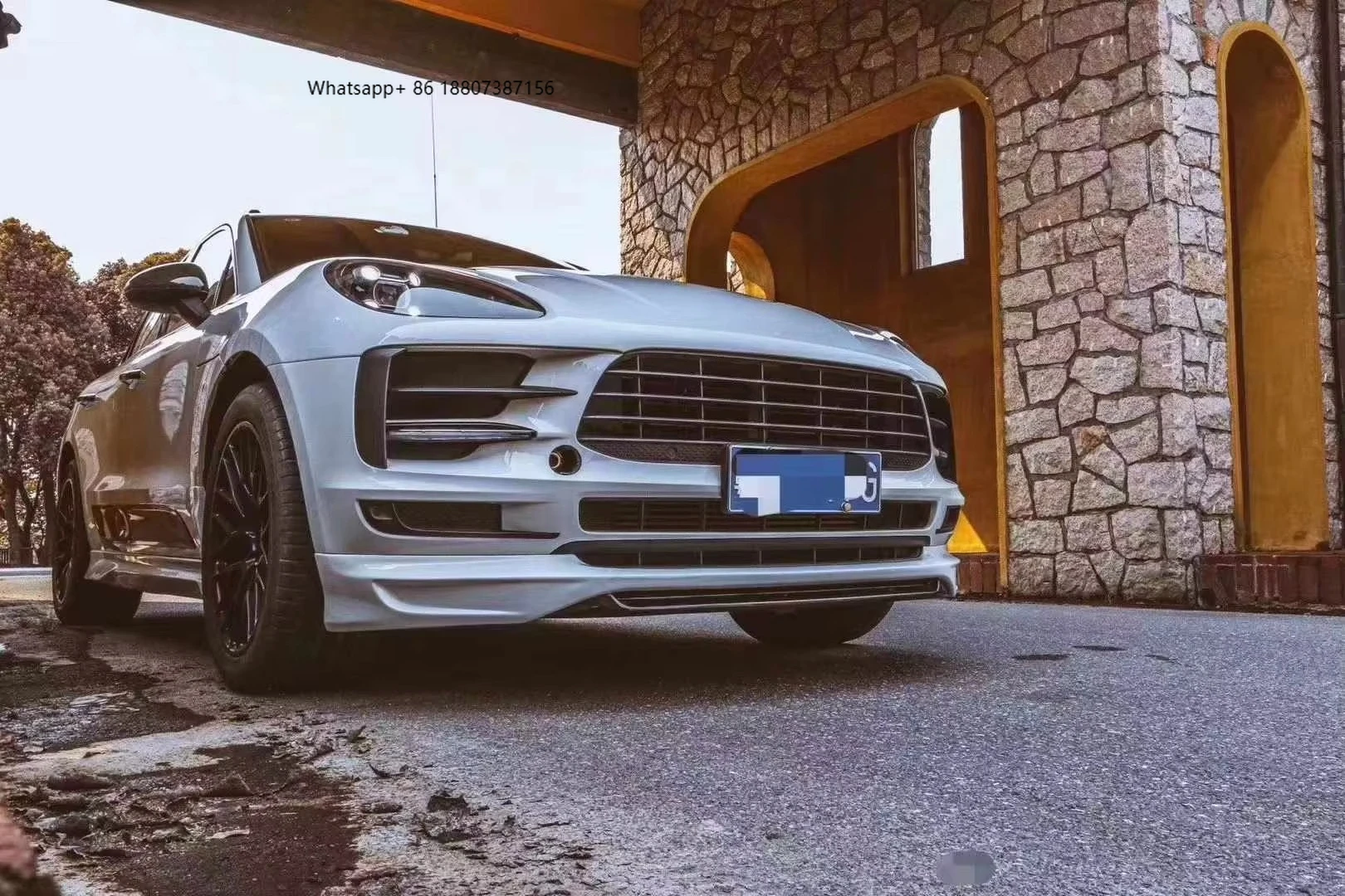 

High Quality GT950 Style forPorsche Macan Body Kit Front Lip Rear Diffuser Side Skirts-Perfect Fit Kts Car Accessories Bumper