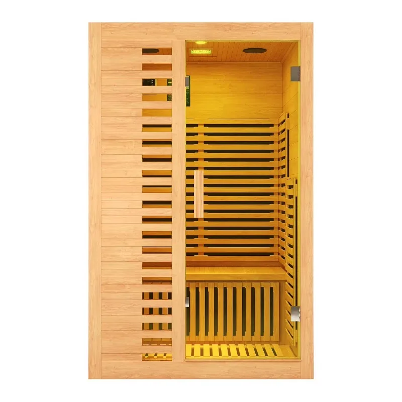Luxury Interior Decoration, Indoor Far-infrared Sauna Room, Double Home Sauna Room With Low EMF Customize