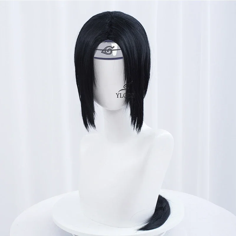 Anime NARUTO Uchiha Itachi Cosplay Wig Halloween Party Costume Accessories