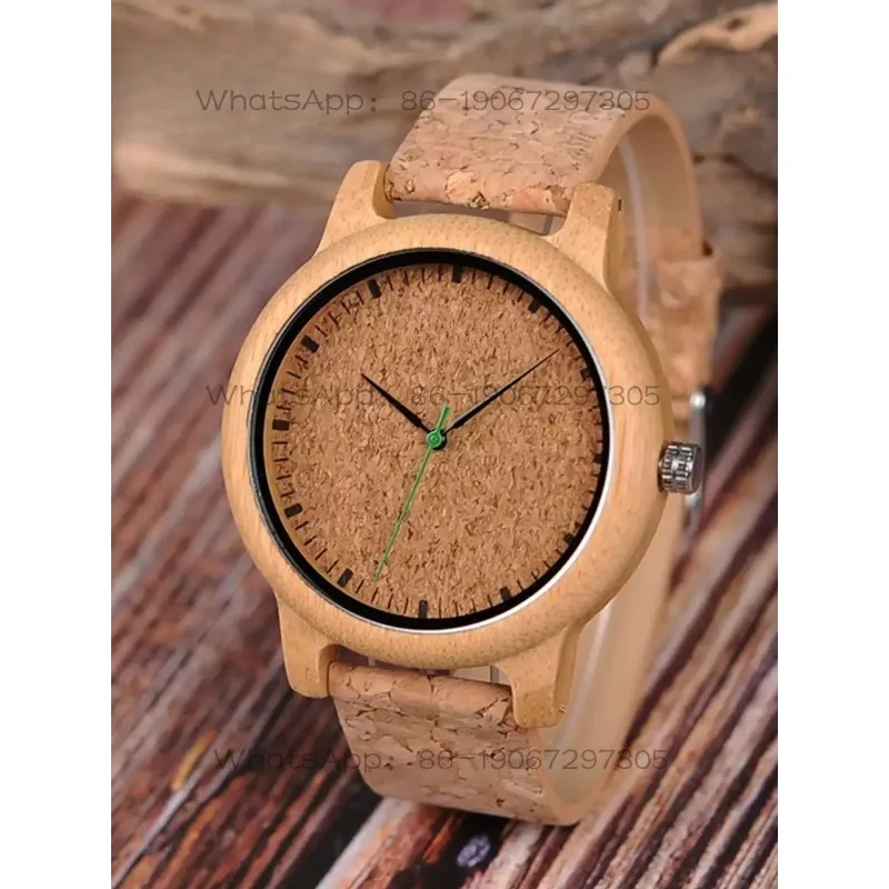 Student couple bamboo and wood watch female ins style simple temperament male watch personalized gift