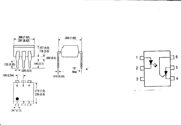 (10pcs) IS605 DIP-6 Single Channel SCR