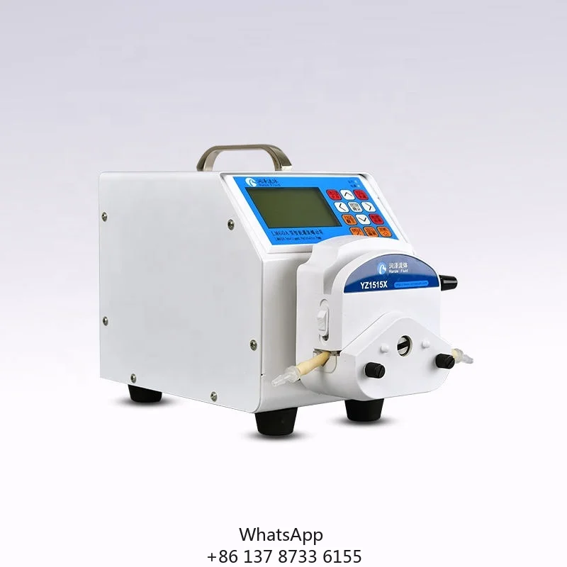 LM60A High Flow Peristaltic Pump RS232/RS485 Communication For Automated Systems