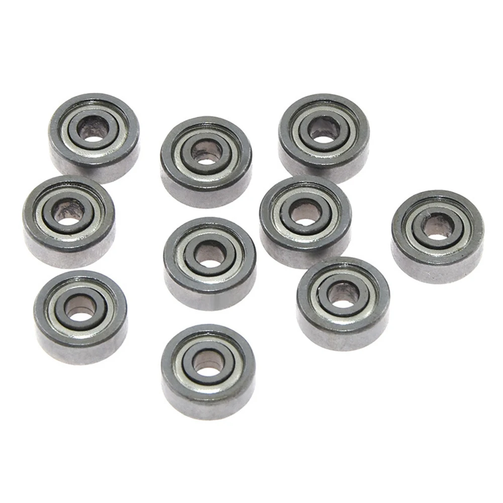

688ZZ Double Shielded Ball Bearings 8x16x5mm 10 Pieces Deep Groove Bearings for Smooth Operation in Various Equipment and Motors