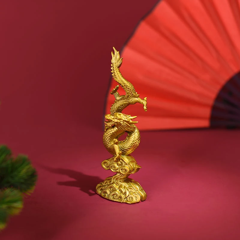 Soaring Through The Clouds, Auspicious Ornaments, Fortune-Bringing Dragon, Company Office Decoration, Opening, Hou