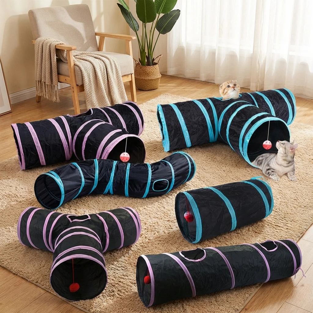 New Pet Cat Tunnel …