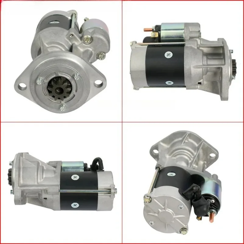 FOR 12V Starter Motor 129900-77040 Fit for Yanmar 4TNV98 4D94   Engine
