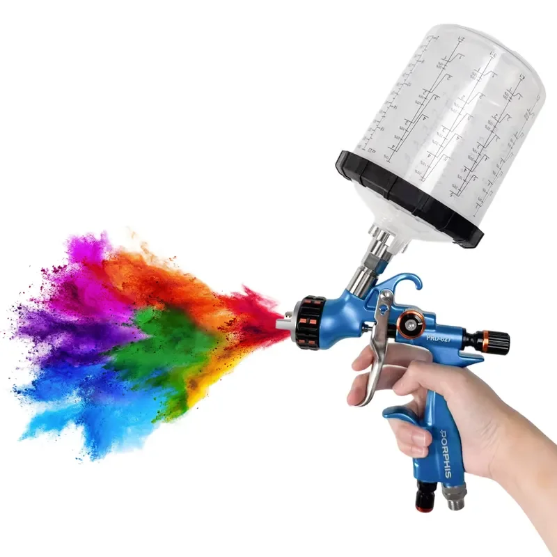 for Porphis PRD-627B Professional Car Painting Spray with Self-Clean Cup Optimized for Speed Efficiency in Busy Auto