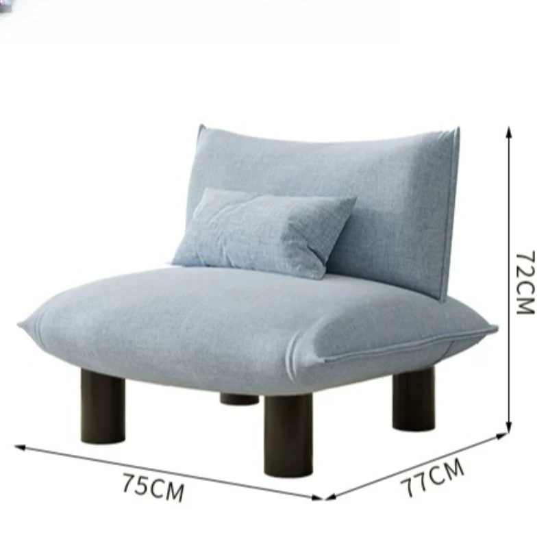 Design Ergonomic Living Room Chairs Nordic Comfy Balcony Cute Support Living Room Chairs Unique Single Sillas Furniture Home