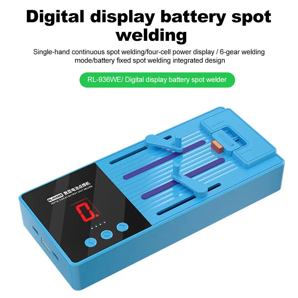 Spot Welder DIY Battery Spot Welder with Operation Platform Adjustable Professional Repair Mobile Phone Battery Welder
