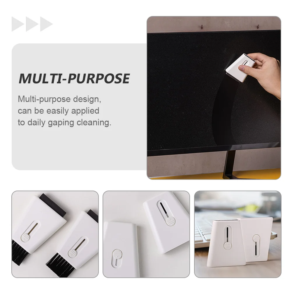 

1Pcs Keyboard Cleaning Brush Double-Head Window Track Slot Cleaning Tool Multi-Purpose Groove Gaping Brush Professional Design