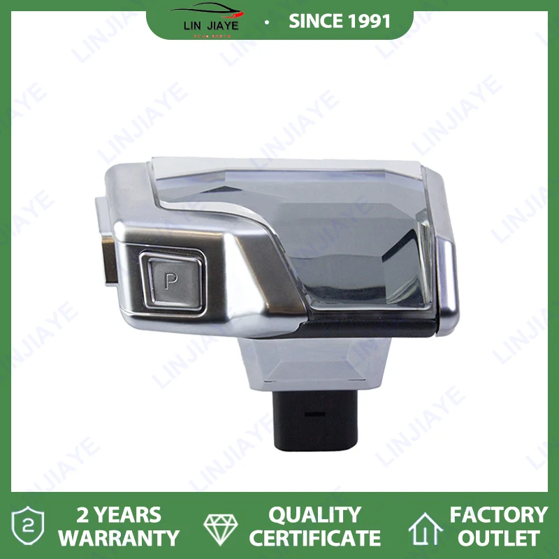 

Обновленная ручка переключения передач с кристаллами для Audi A6, роскошные аксессуары для интерьера автомобиля, сменная ручка переключения передач