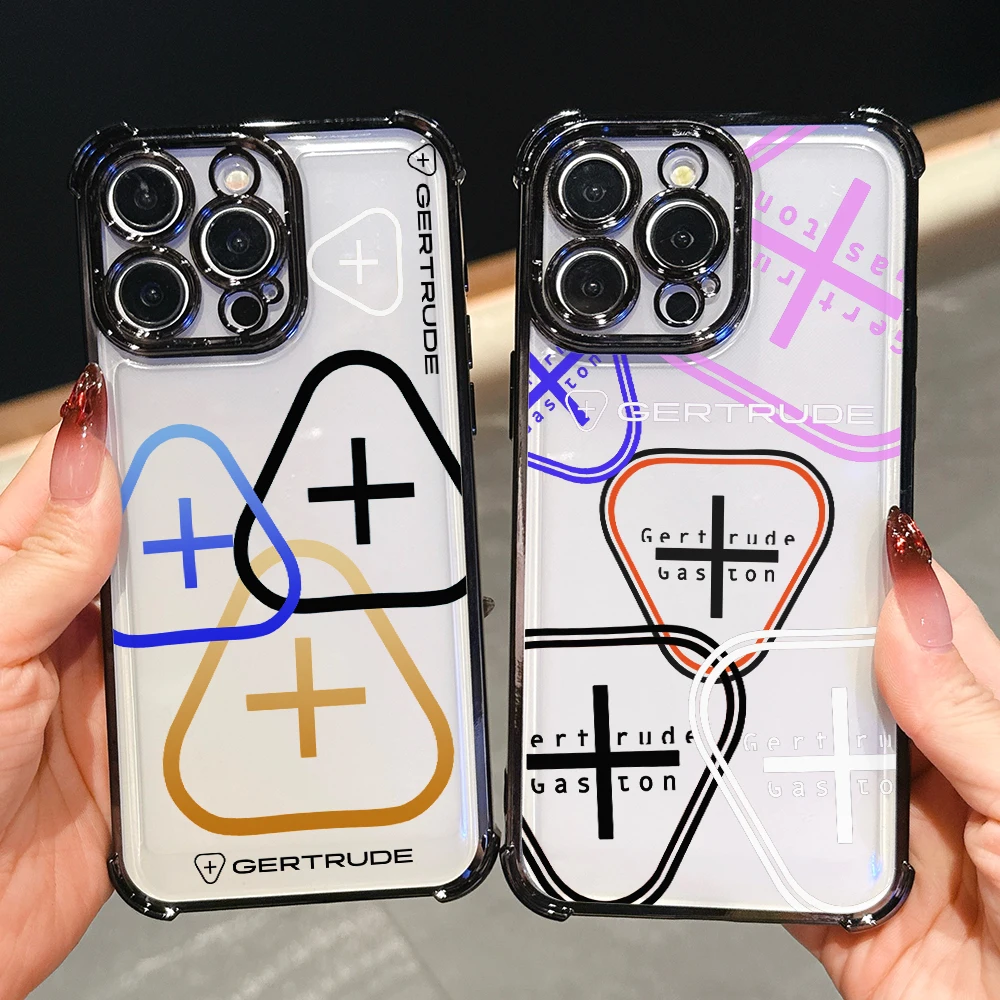 Luxury Triangle Art Plating Phone Case For Samsung S26 S25 S24 S23 S22 S21 S20 FE Note20 Edge Plus Ultra 4G 5G Anti Fall Airbag