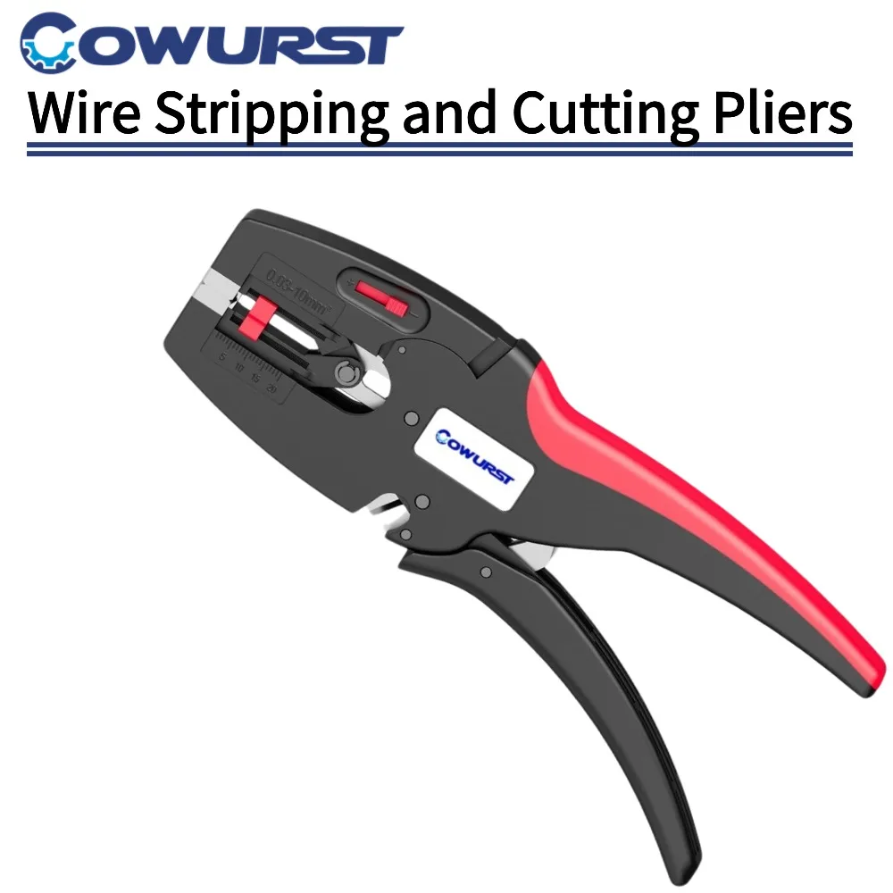 Dénudeuses multifonctions, plage de 0,03 à 10 mm2, avec pince à dénuder et à couper intégrée pour les travaux électriques