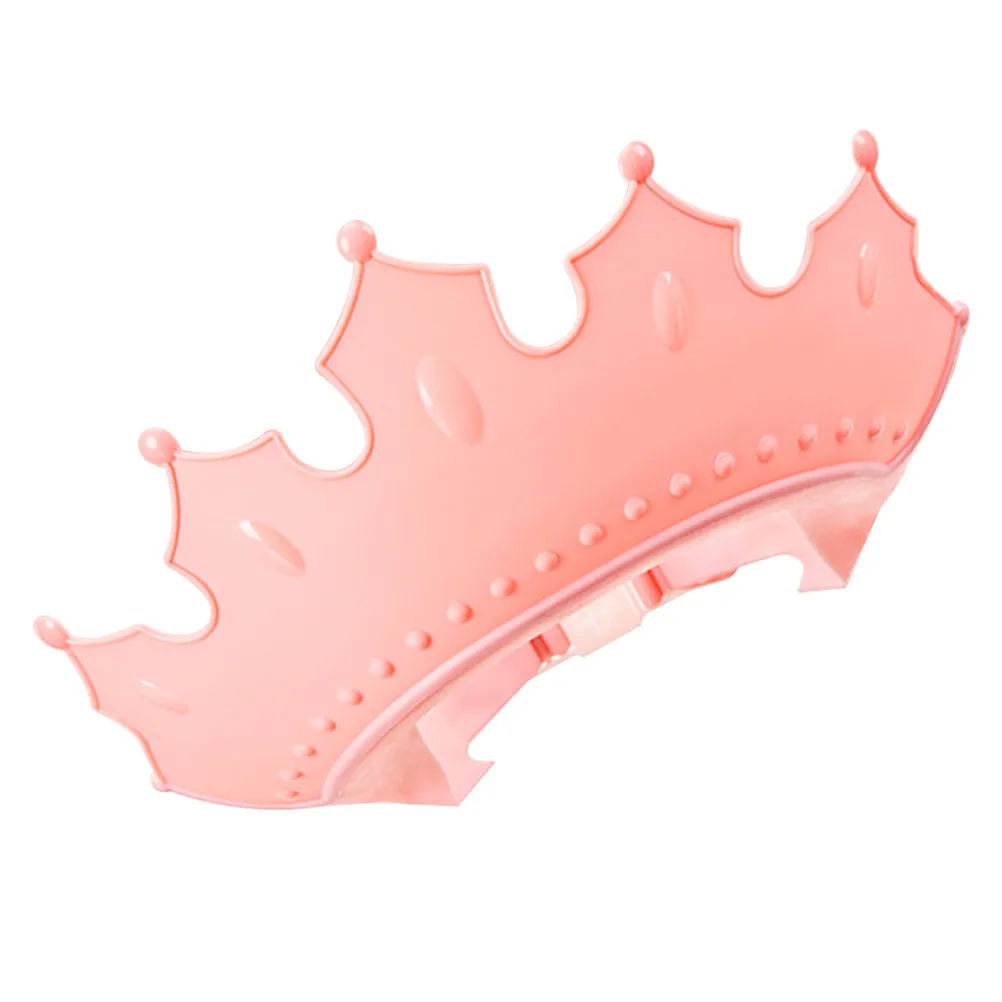 

Kids Washing Hair Hat Waterproof Adjustable Crown Design Shampoo Cap Protect Eyes Ears for Children Bath Supplies