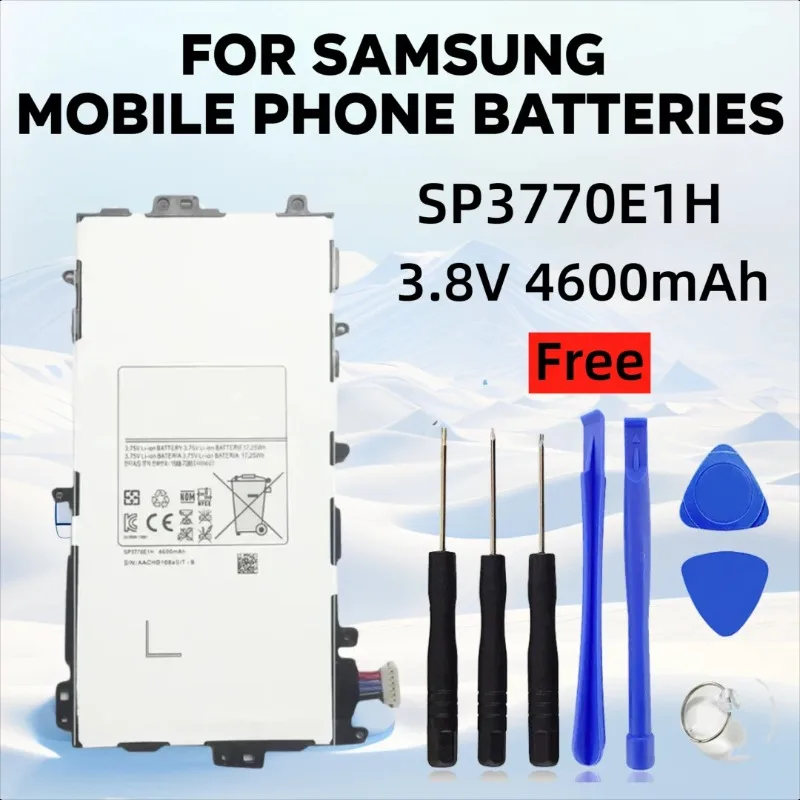 

SP3770E1H 3,8 В 4600 мАч для Samsung Galaxy Note 8.0 GT N5100 N5120 N5110 Аккумуляторы для мобильных телефонов