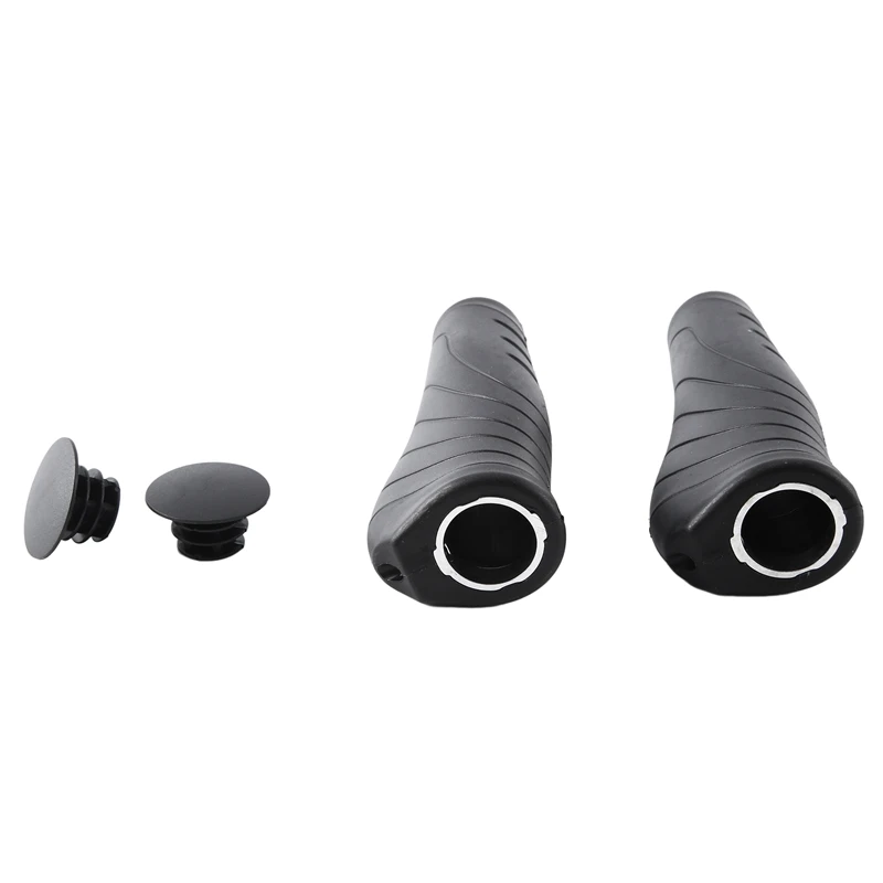 Bicycle Grips Handlebar 22.2Mm Rubber Casing Sheath Hand Rest Bar End Lock Swivel Handle D8 D18