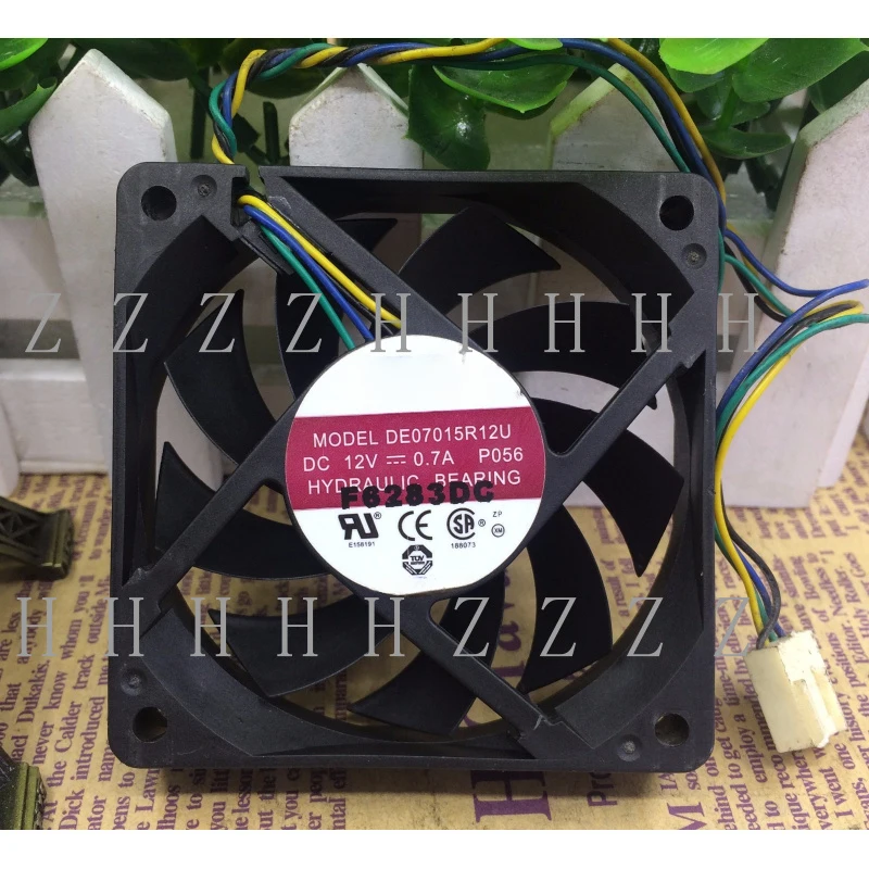 

Вентилятор Z For AVC DE07015R12U 70*70*15 мм, DC12V 0.7A, 4-контактный, PWM, для охлаждения корпуса