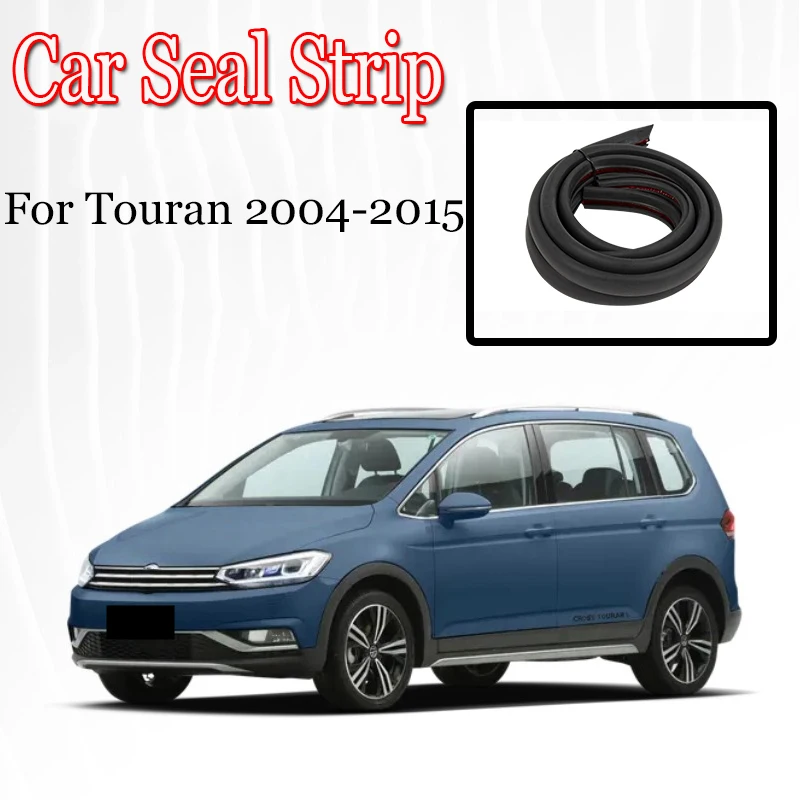 Car Door Seal Strip Rubber Noise Insulation Weatherstrip Soundproof Car Seal Strong Adhesive For Honda Touran Tiguan 2004-2017