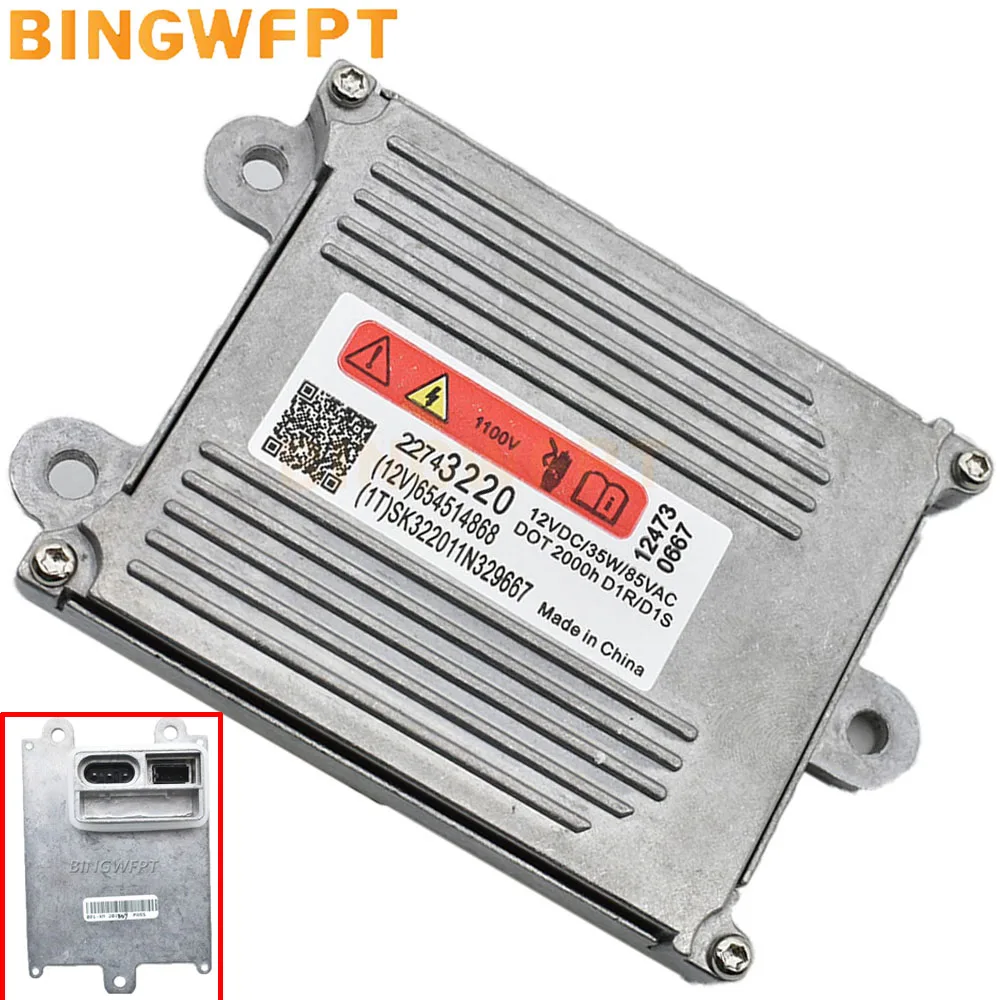 

22743220 654514868 Xenon Headlight HID D1S D1R Ballast Computer Control Unit For Land Rover LR2 For Buick LaCrosse