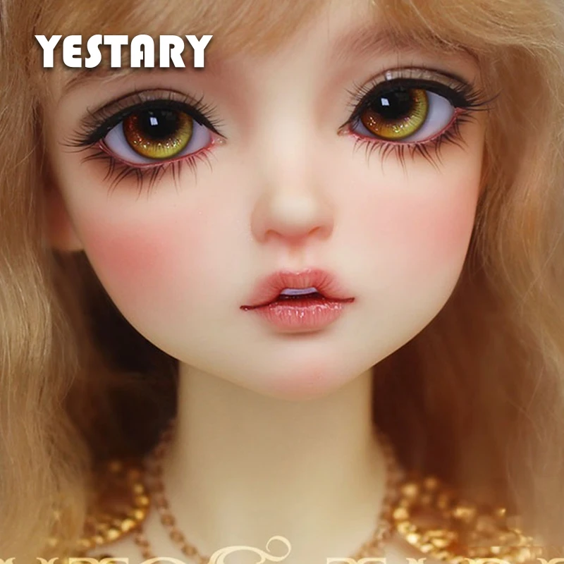 

YESTARY BJD Dolls Eyes Chips Dolls Accessories For Toy 12/14/16/18MM Colour Drip Glue Resin Eye Piece For BJD Dolls Girl Gifts