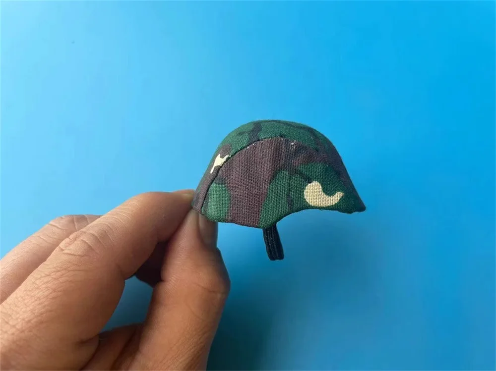 1/6th DML nowoczesny żołnierz dżungla CAMO kask zabawki Model materiał PVC dla 12 "figurka lalka scena komponent DIY
