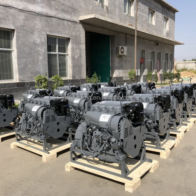 Air Cooled 4 Cylinder 4 Stroke Diesel Engines F4L912 For Deutz 912 Engine Assembly