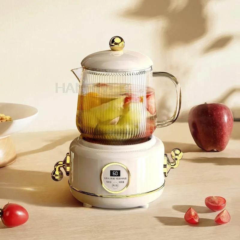 600Ml Waterkoker Draagbare Stoofpot Beker Gezondheid Behoud Pot Gekookt Water Thee Pot Verwarming Cup Mini Waterkoker Voor Kantoor thuis 220V