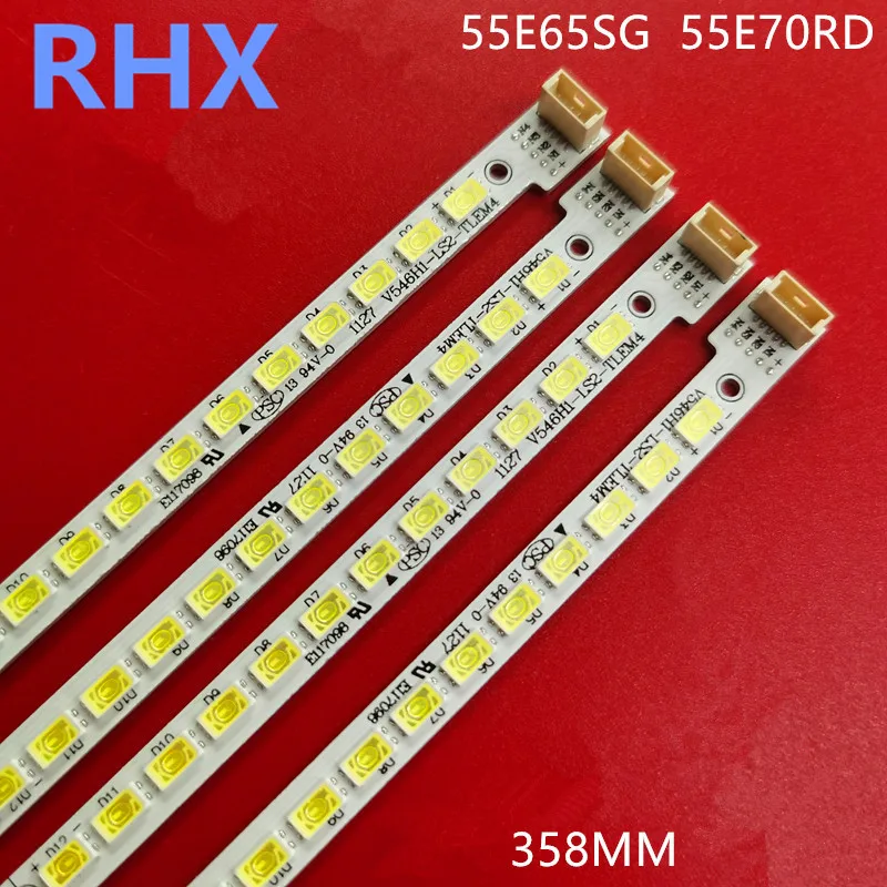 

LED backlight strip for SKYWORTH　55E65SG 55E65SG 55E70RD Light bar V546H1-LS2-TLEM　V546H1-LS2　35.8CM　48LED 100%NEW