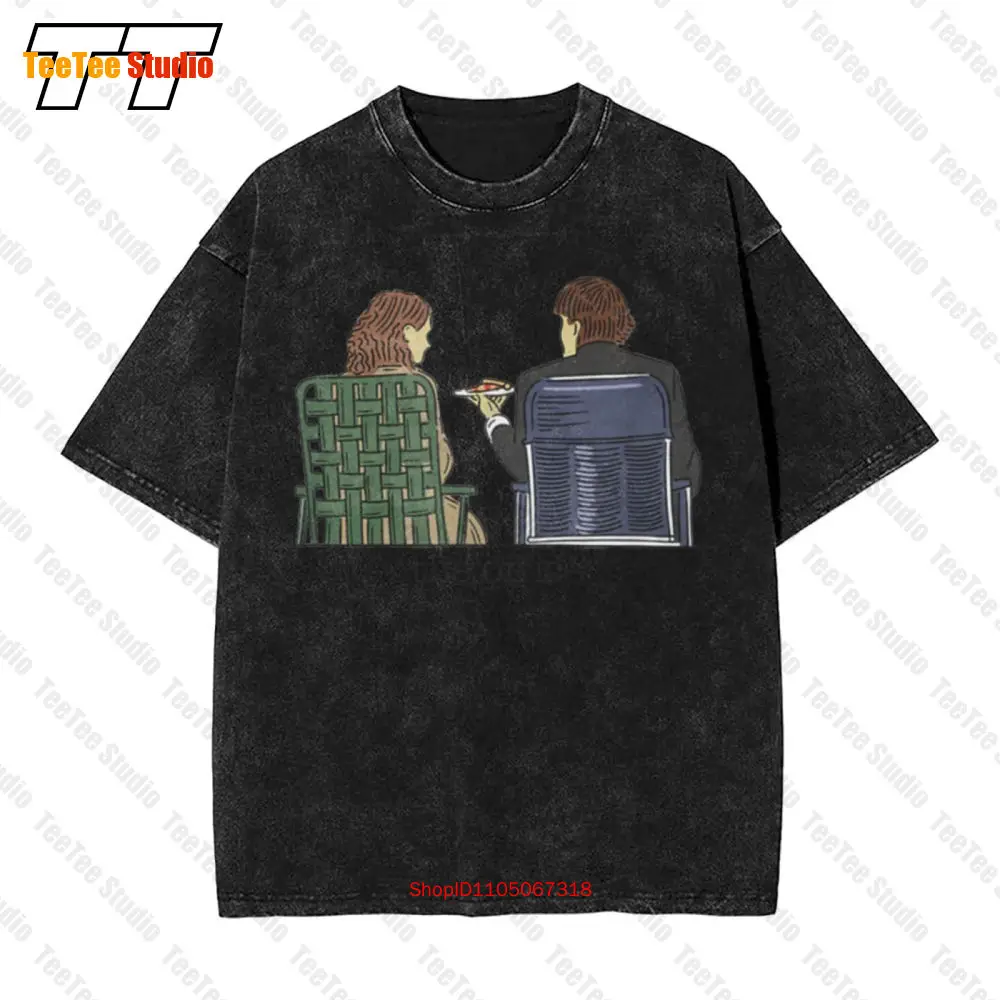 The Office Jim And Pam Roof Date Vintage Oversized T-Shirt IL85