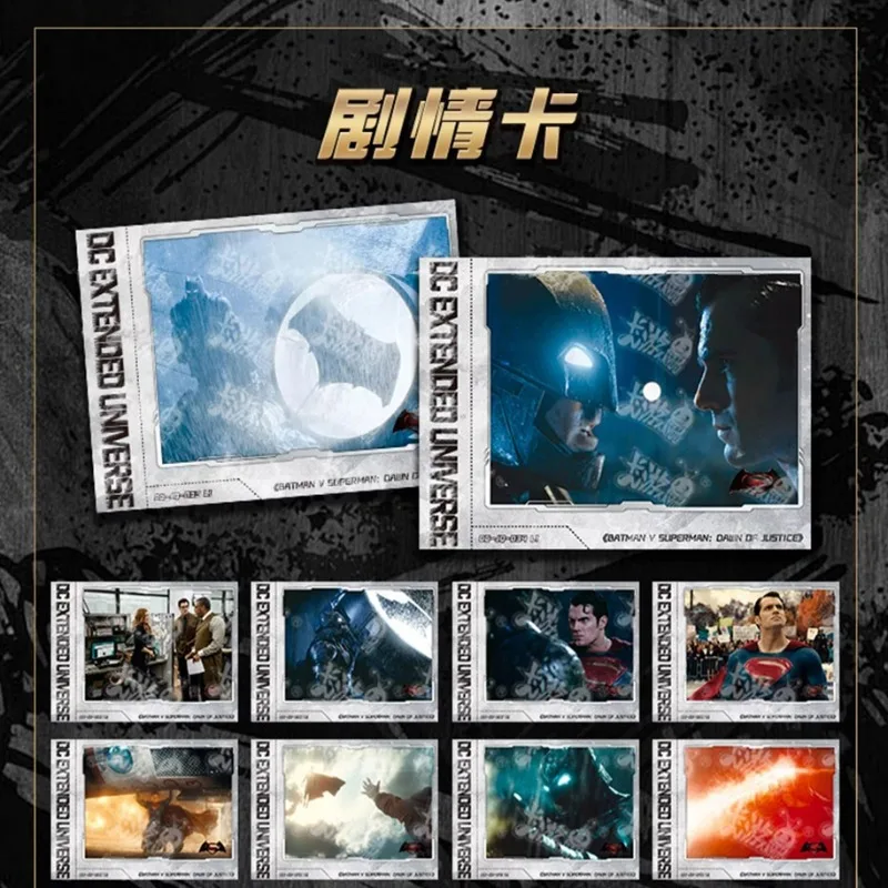 KAYOU Echte DC Second Wave verzamelkaarten Klassiek geborduurd verhaal Herdenkingskaarten Anime Randgeschenken