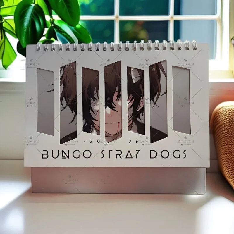 

Bungo Stray Dogs 2026 New Year Desk Calendar, Creative Calendar, Birthday Gift, Anime Peripheral Desktop Calendar