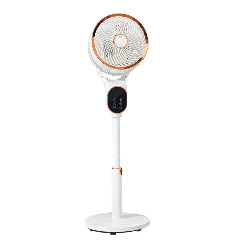 Новый вентилятор с дистанционным управлением и голосовой циркуляцией воздуха, вертикальный Интеллектуальный 3d-циркуляционный Электрический вентилятор с вращающейся головкой, легкий напольный вентилятор