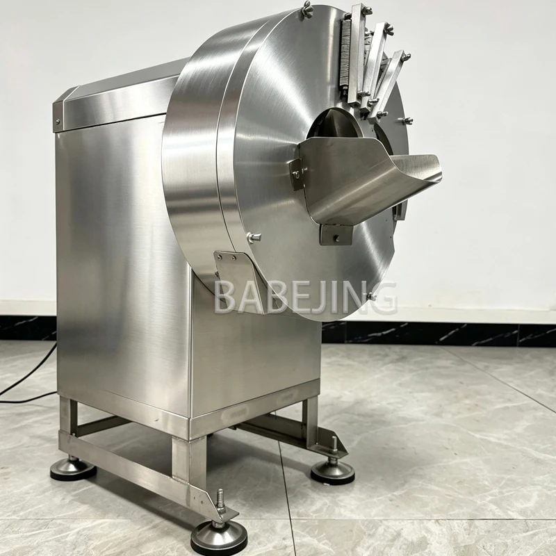 Rhizome Vegetable Slicer, Ginger Shredding Equipment, Robust Centrifugal Cutting Machine For Food Business Use