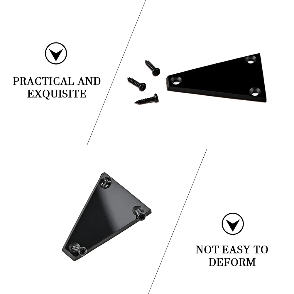 

1 set Metal Truss Rod Covers For Guitar Bass Durable Replacement Parts Compact Design Smooth Finish For Electric Acoustic Bass