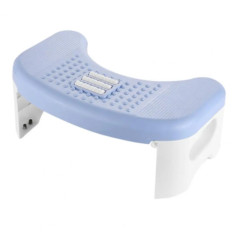 Repose-pieds de forme circulaire pour toilettes, rouleau de massage pliable, repose-pieds universel, fournitures pour la maison