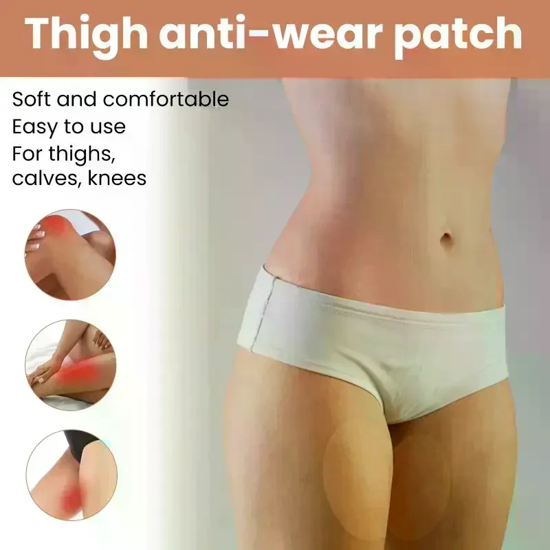 

Anti-wear Stickers Invisible No Trace Thigh Non-woven Tapes Disposable Anti Chafe Thigh Patch Body Anti-Friction Pad Women