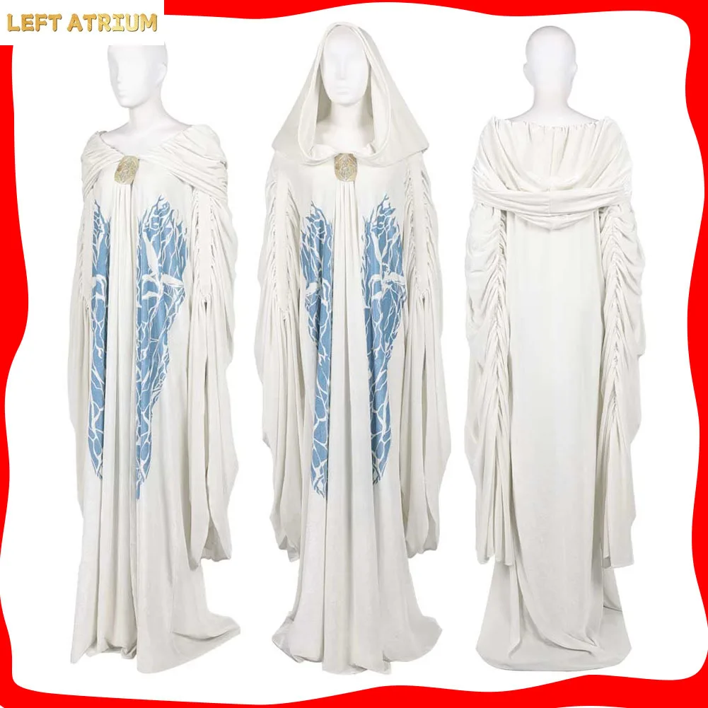 

Padme Cos Amidala Cosplay Women Cloak Shawl Movie Attack Disguise of the Clones Costume Cape for Halloween Carnival Party Suit