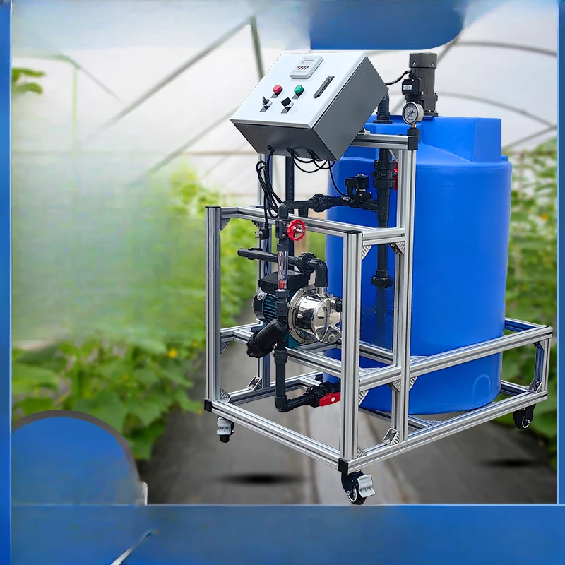 

Ningxia fertilization machinery facility intelligent irrigation head drip irrigation water and fertilizer integrated equipment f