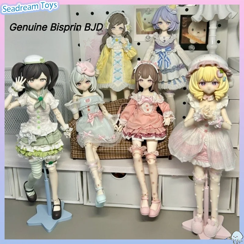 Genuine Bisprin BJD Blind Box Goodnight Young Lady Pale Snow Deep Winter 1/6 Scale Articulated Doll Trendy Collectible Gift