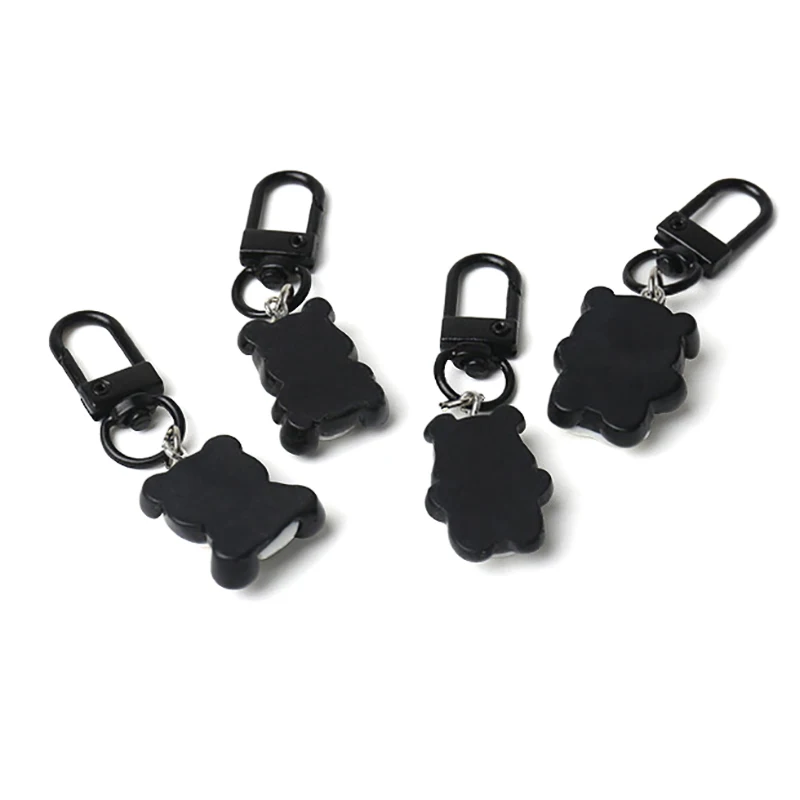 Lovely Fashion Small Panda Animal Keychain Sweet Versatile Backpack Decoration Accessories Creative Simple Pendant Gifts