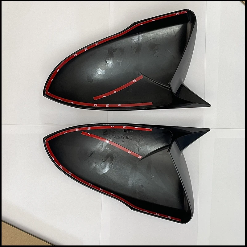 

Car Styling For Optima 2016-2019 Rearview Mirror Cover Sticker Trim With Horn Caps Decorate Auto Parts Accessories