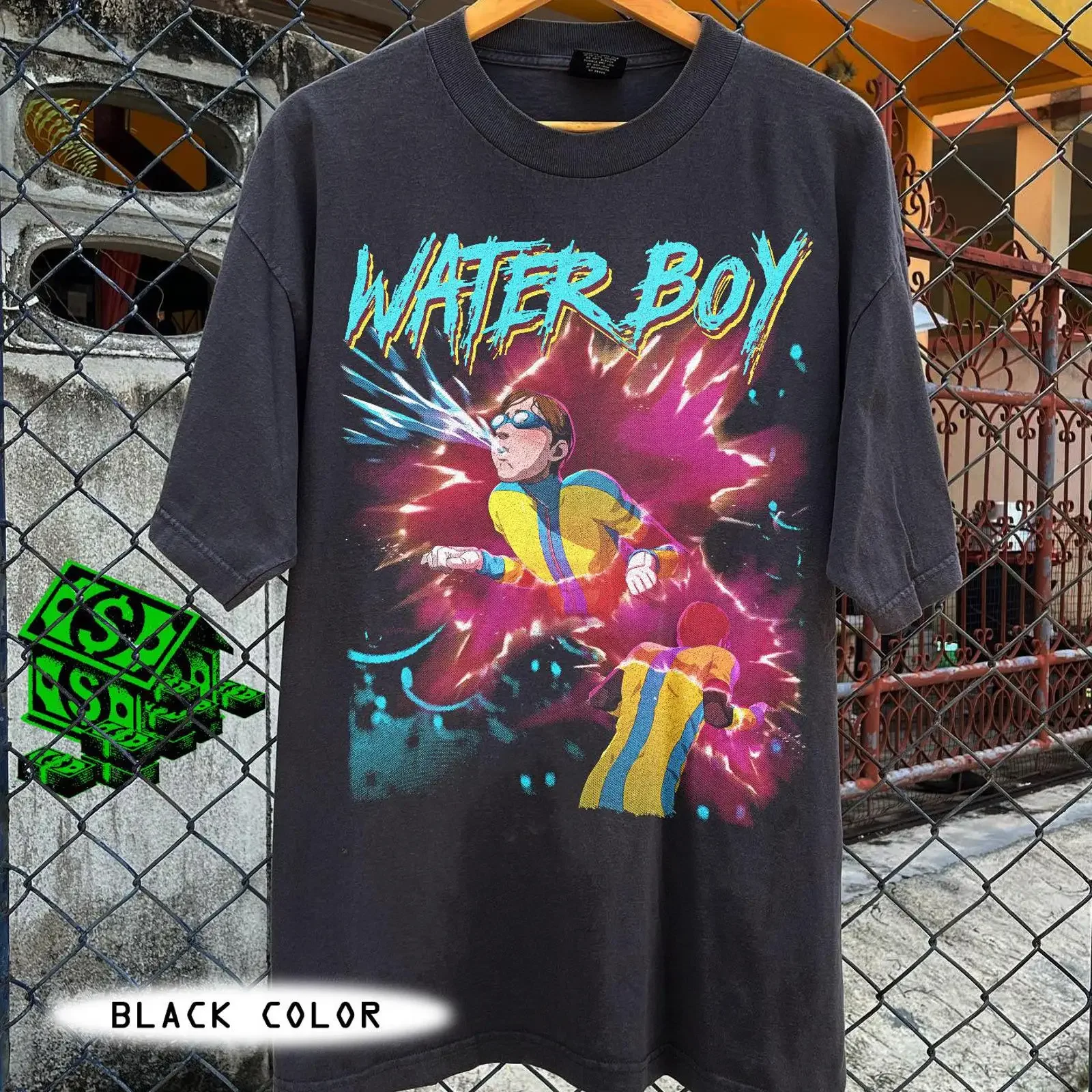 Vintage Water Boy Bootleg T Shirt Dispatch Robert Robertson III vintage Washed designer clothes Casual Top For Everyday Wear