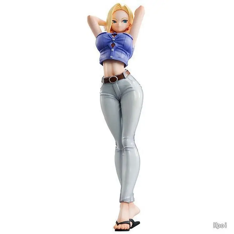 

Dragon Ball Android 18 Denim Outfit Figure Articulated Doll Room Decoration Ornament Gifts Collectibles For Anime Fans