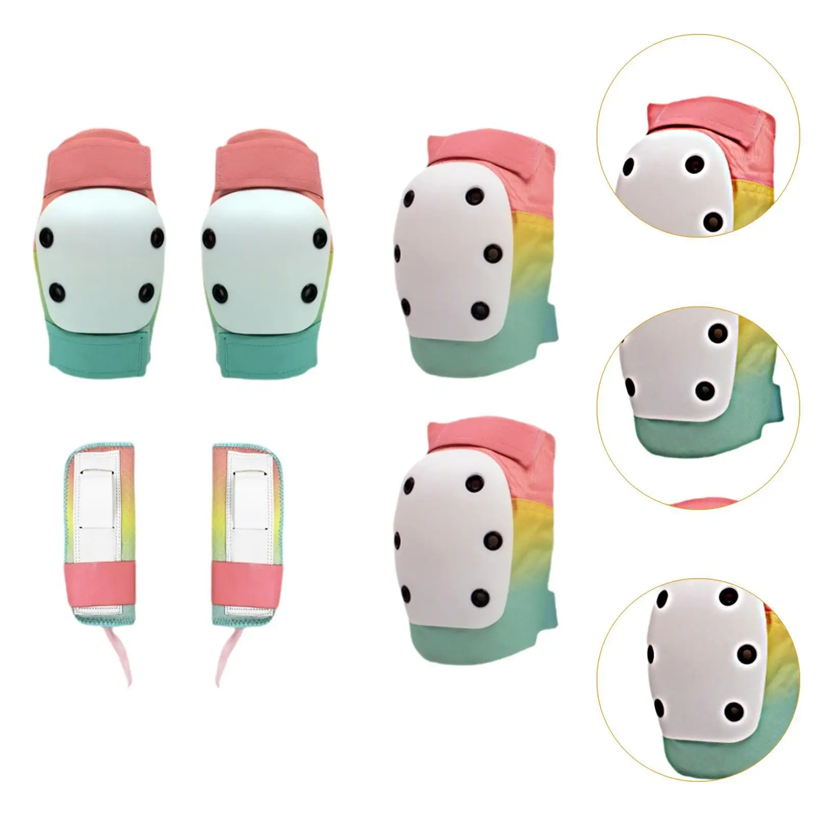 Board Knee Protector Hip Protection Pad Ski Integrated Protective Gear for Roller Inline Skate Multi Sports