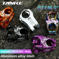 TANKE MTB vástago de bicicleta de montaña aleación de aluminio ultraligero de alta resistencia corto 31,8 × 28,6 MM vástago CNC de bicicleta DH/AM/XC accesorio upgra