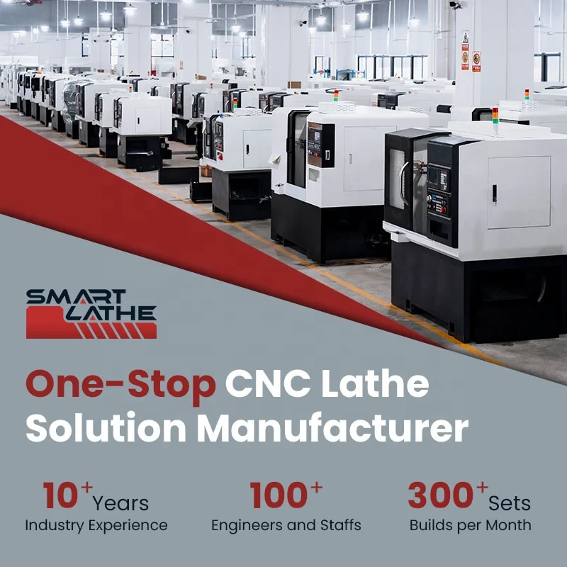 SL-25 Slant Bed CNC Lathe Automatic High Precision Metal 2 Axis CNC Lathe Machine Gang Type CNC Lathe