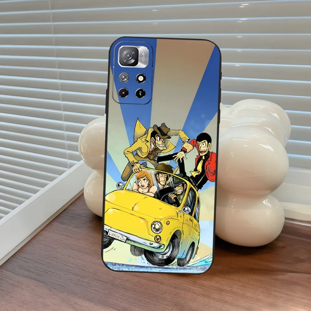 Lupin The Third Anime Phone Case for Xiaomi Redmi Note 14 12 11 13 9 Ultra 10 Lite POCO F4 F5 X5 Pro Plus Cover